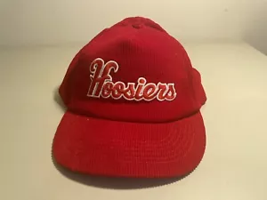 Indiana Hoosiers Cap Mütze Vintage Cord Snapback Trucker Vintage 70er 80er - Bild 1 von 6