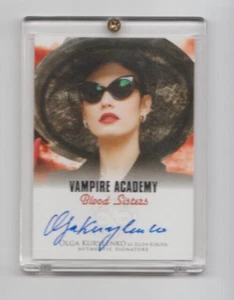 Vampire Academy Blood Sisters Blood Parallel Autograph Card Olga Kurylenko (H2) - Picture 1 of 3