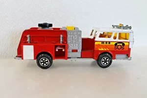 Fire Engine Pumper Truck Majorette 1/47 Super Movers Series #3030 Made in France - Picture 1 of 7