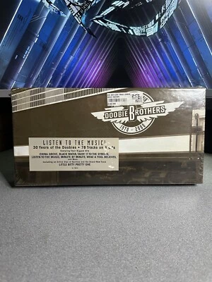 The Doobie Brothers Long Train Runnin 1970-2000 4 CD Box Set with Booklet - NEW - Image 1 of 2