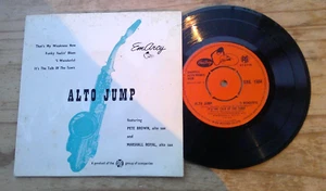 PETE BROWN & MARSHALL ROYAL ""ALTO JUMP"" UK 7" EP 1956 - Bild 1 von 2