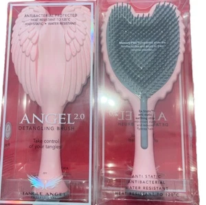 2.0 Detangling Brush Soft Touch Pink New Duo Brush Packs - Picture 1 of 4