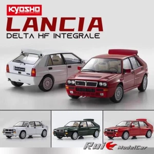 KYOSHO 1:18 Lancia Delta HF Integrale Simulation Collectible Alloy Car Model - Picture 1 of 17