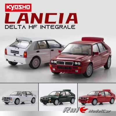 KYOSHO 1:18 Lancia Delta HF Integrale Simulation Collectible Alloy Car Model - Image 1 of 4