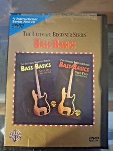 Bass Basics The Ultimate Beginner Series (DVD, 2001) Instructional Series ex dvd - Picture 1 of 4