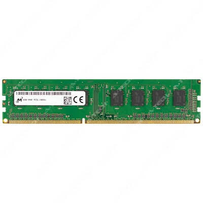 Micron 4GB 1Rx8 PC3L-14900 DIMM DDR3L 1866MHz Non-ECC 240-Pin Desktop Memory RAM - Image 1 of 2