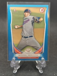 2014 Bowman Draft Blue /399 Michael Cederoth #DP93 - Picture 1 of 2