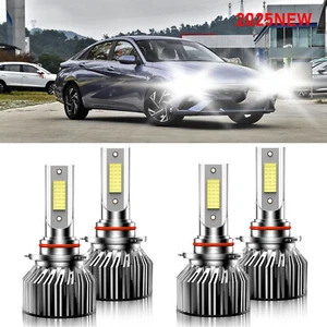 For Hyundai Elantra 2019-2023 Front LED Headlight High Beam Bulb 6000K 10000lm - Bild 1 von 11