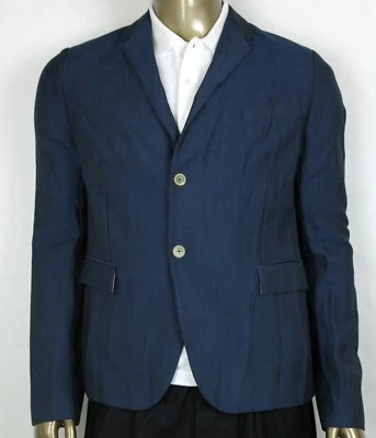 $2200 Gucci Men's Blue Saphire Wool/Mohair Formal Jacket 2 Buttons 400669 4200 - Image 1 of 4
