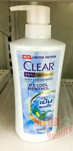 CLEAR Triple Anti Dandruff Scalp Care Shampoo Ice COOL Menthol Lime 400ml - Picture 1 of 3