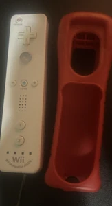 Nintendo OEM Motion Plus Wii Mote Remote White Controller Official With Shell - Picture 1 of 3