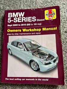 BMW 5 Series Diesel (Sept 03 - 10) Haynes Repair Manual (Paperback) - Picture 1 of 3