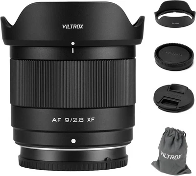 VILTROX 9 mm F2.8 obiettivo principale messa a fuoco automatica obiettivo APS-C per fotocamere Fuji X-Mount - Immagine 1 di 4