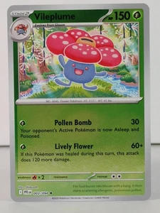 Vileplume - POKEMON - Phantasmal Flames - 003/094 - Holograma inverso - Casi nuevo - Imagen 1 de 4