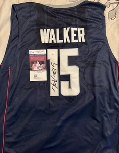 Kemba Walker #15 Signed Autographed UConn Huskies Jersey (JSA ) COA - Picture 1 of 3