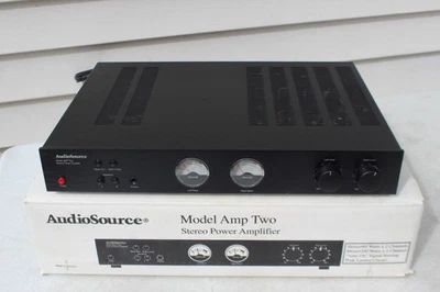 AudioSource Model AMP Two Stereo Amplifier AMP 2 200watt ORIG BOX Working READ - Image 1 of 4