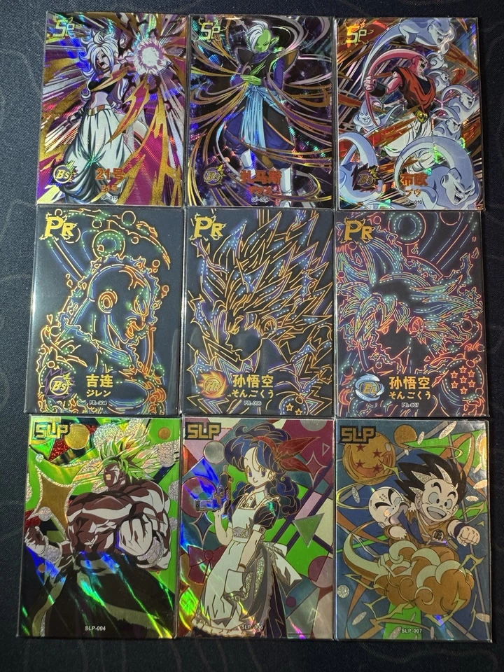 Dragon Ball Goku Gohan Collectible 9 x Cards CCG Frieza Jiren Road Show - Image 1 of 4