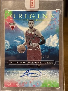 2024-25 Origins Baloncesto Zach Lavine #BMS-ZCH Blue Moon Signatures Automático/15 - Imagen 1 de 1