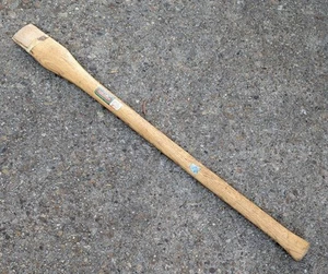 NOS VINTAGE ORIG. SEQUATCHIE AXE HANDLE INDIAN Fire HICKORY DOUBLE BIT IFT-36" - Picture 1 of 8
