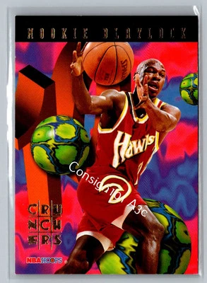 1995-96 Hoops #25 Mookie Blaylock Number Crunchers - Image 1 of 2