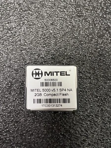 Tarjeta Compact Flash Mitel 50006500 5000 2 GB v5.1 *Reacondicionada* - Imagen 1 de 2