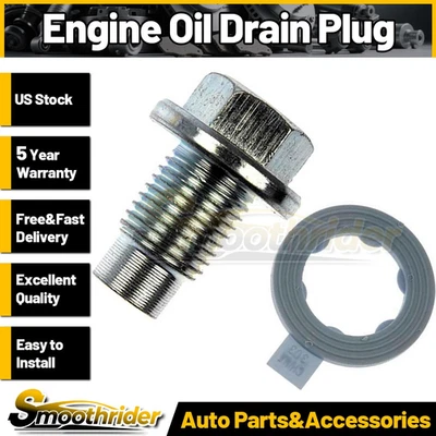 Dorman - AYUDA tapón de drenaje de aceite del motor para Jeep Cherokee 2014-2016 2017 2018 2019 Foto 1 de 3