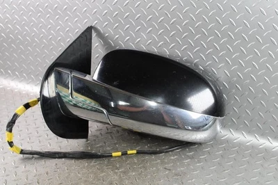 *NOTE* 09-14 ESCALADE Black Chrome L Driver Power Blind Spot Heat Door Mirror OE Foto 1 de 4
