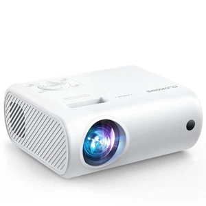 Mini Projector, 2024 Upgraded Portable Projector with 9000 Lux and Full HD 10... - Picture 1 of 8