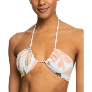 ROXY Stampa Spiaggia Classici Moda Bikini Nuoto Triangolare Top Grande - Foto 1 di 2