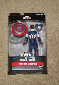 MARVEL LEGENDS SERIES THE FALCON SOLDATINO INVERNALE CAPITANO AMERICA AF NUOVO CON SCATOLA - Foto 1 di 1
