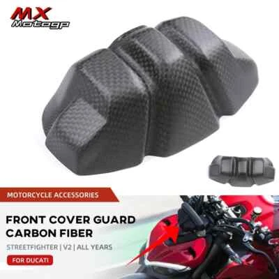 For DUCATI Streetfighter V2 2022 2023 Motorcycle Carbon Fiber Dashpanel Cover - Изображение 1 из 4