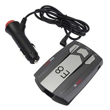 360 Degrees E8 Speed Trap Radar Detector Full Band Scanning Voice LED