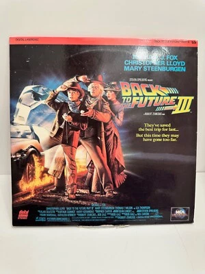 Back to the future III 3 Michael J Fox Laserdisc LD  — 第 1/4 张图片