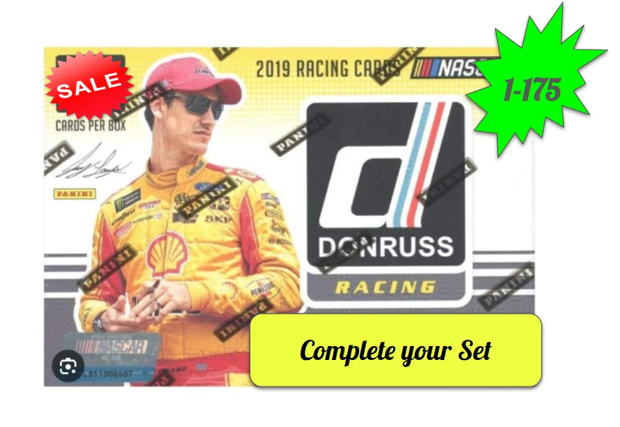 2019 Donruss Racing Card #s 1-175 You Pick Complete Your set - Image 1 of 1