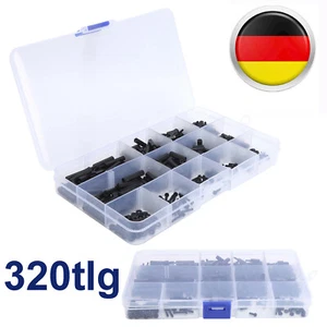 M2 Nylon Stecker auf Buchse Sechskant-Abstandshalter Schrauben Muttern Abstands - Bild 1 von 10