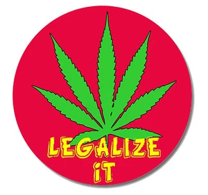 LEGALIZE Punk Button Pin NEU 2,5cm Punkrock Oi! Skinhead Mahijuana Hemp Cannabis - Imagen 1 de 2