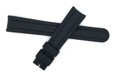 Victorinox 男式 20 毫米 x 17 毫米黑色橡胶表带 — 第 1/3 张图片