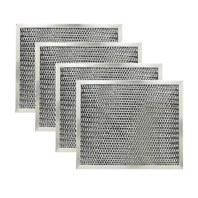 GENERIC Range Hood Charcoal Filter for Broan 97007696 6105C, 41F, 97005687 4-Pack