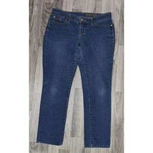 Gap Womens Size 4 / 27 Short Pockets Skinny Premium Denim Blue Jeans - Picture 1 of 12