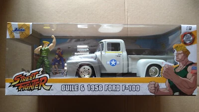 Jada 1/24 STREET FIGHTER Guile & 1956 Ford F-100 (ET) - Immagine 1 di 4
