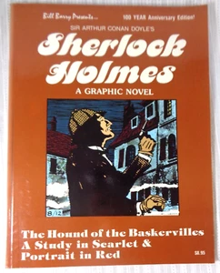 1987 SHERLOCK HOMES Graphic Novel Bill Barry 100 Year Anniversary Edition VG! - Picture 1 of 4