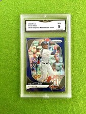 OZZIE ALBIES BLUE PRIZM CARD SP #/35 GME 9 ASTROS 2020 Panini Prizm MAKE A OFFER