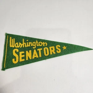 1950s WASHINGTON SENATORS MINI PENNANT, 5.5" - Picture 1 of 1