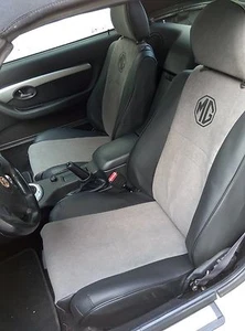 FODERE SEDILI AUTO ASIAM MG TF SIMILPELLE NERO + TESSUTO anni 1996/2001 - Imagen 1 de 1