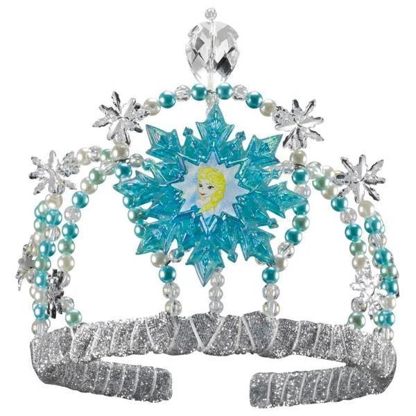 NUEVO CON ETIQUETAS Licencia Disney Frozen Elsa Disfraz Tiara Corona Halloween Vestir Foto 1 de 1
