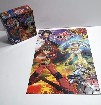 Bakugan 拼图完整 250 件 #4205-4 卡通网络儿童 2008 年战斗 — 第 1/4 张图片