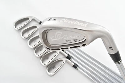 7PCS Cleveland Tour Action TA7 Iron Set 4-5-6-7-8-9-P N.S. 950GH RH Flex S Stiff - Image 1 of 4