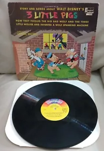Walt Disney's 3 Little Pigs 1310 LP Record Album - Picture 1 of 4