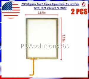 2PCS Digitizer Touch Screen Replacement for Intermec CK70, CK71, CK75,CN70,CN70E - Picture 1 of 6