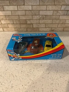 2002 Ertl Warner Bros Looney Tunes Racing Champions 3 Diecast Car 1:64 Set - Picture 1 of 4